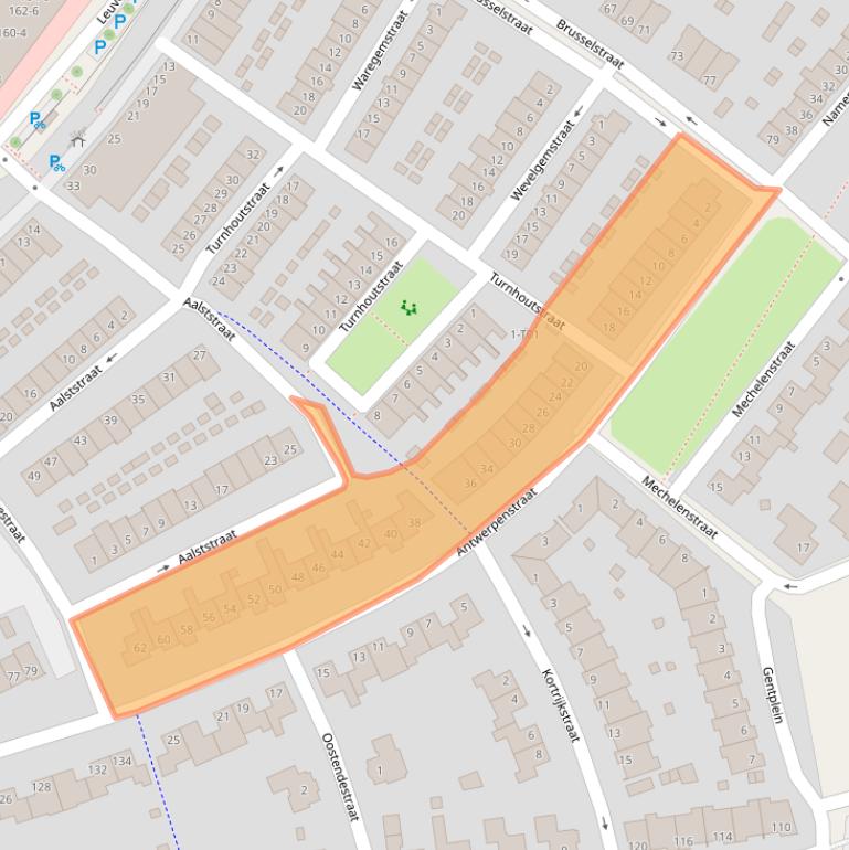 Kaart van postcodegebied 7559NH.