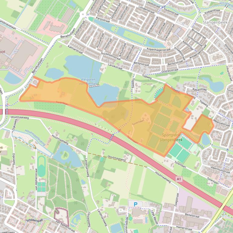 Kaart van postcodegebied 7559PB.