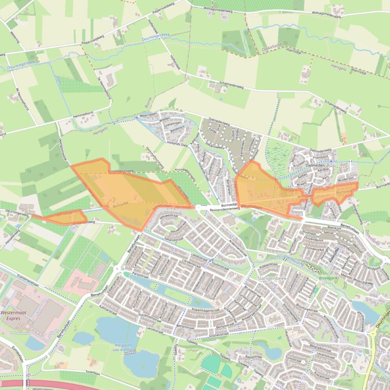 Kaart van postcodegebied 7559PT.