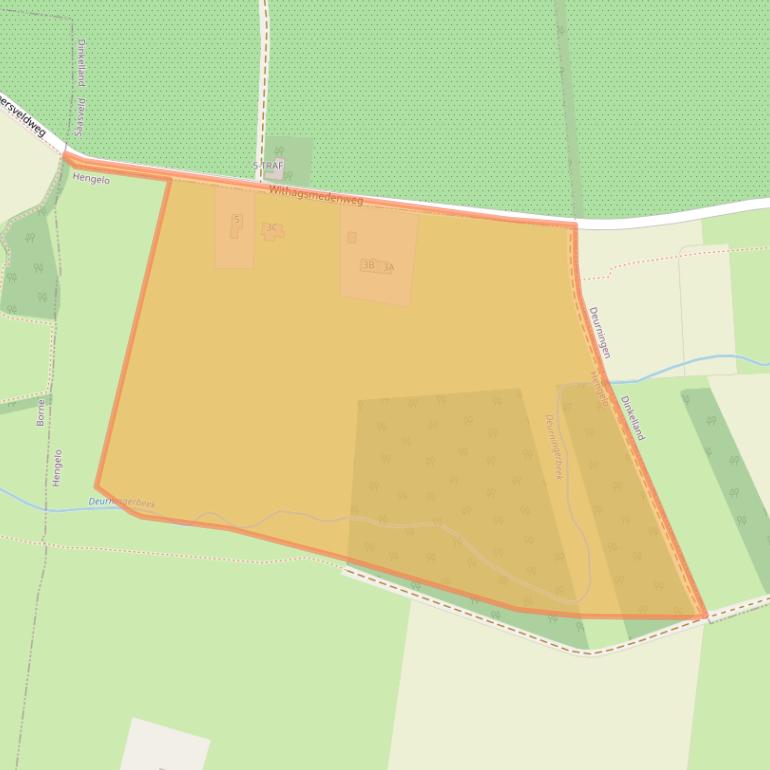 Kaart van postcodegebied 7559RD.