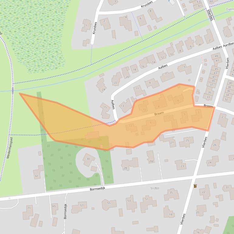Kaart van postcodegebied 7559RE.