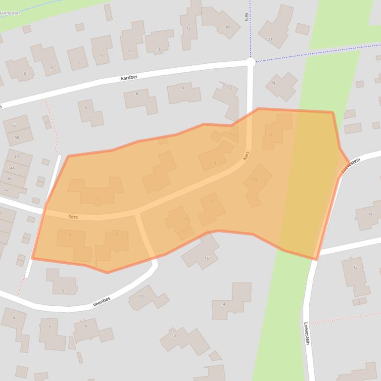 Kaart van postcodegebied 7559RT.