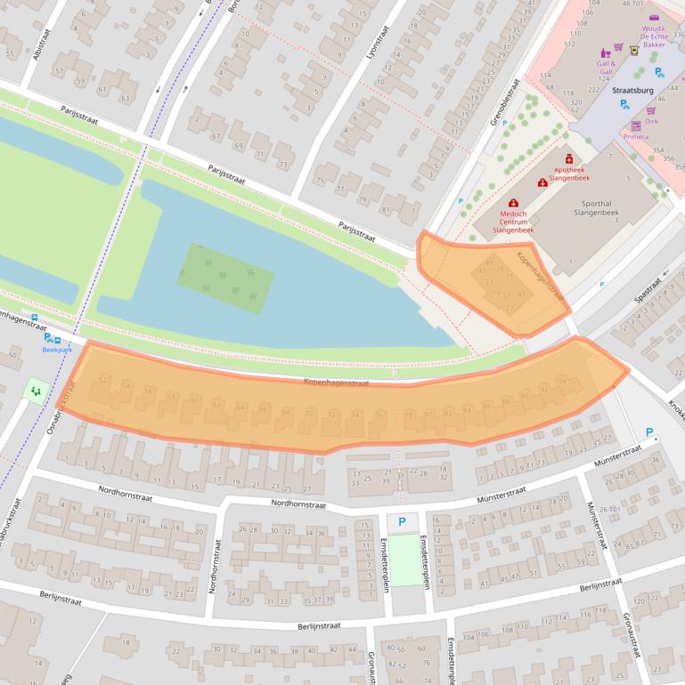Kaart van postcodegebied 7559WB.