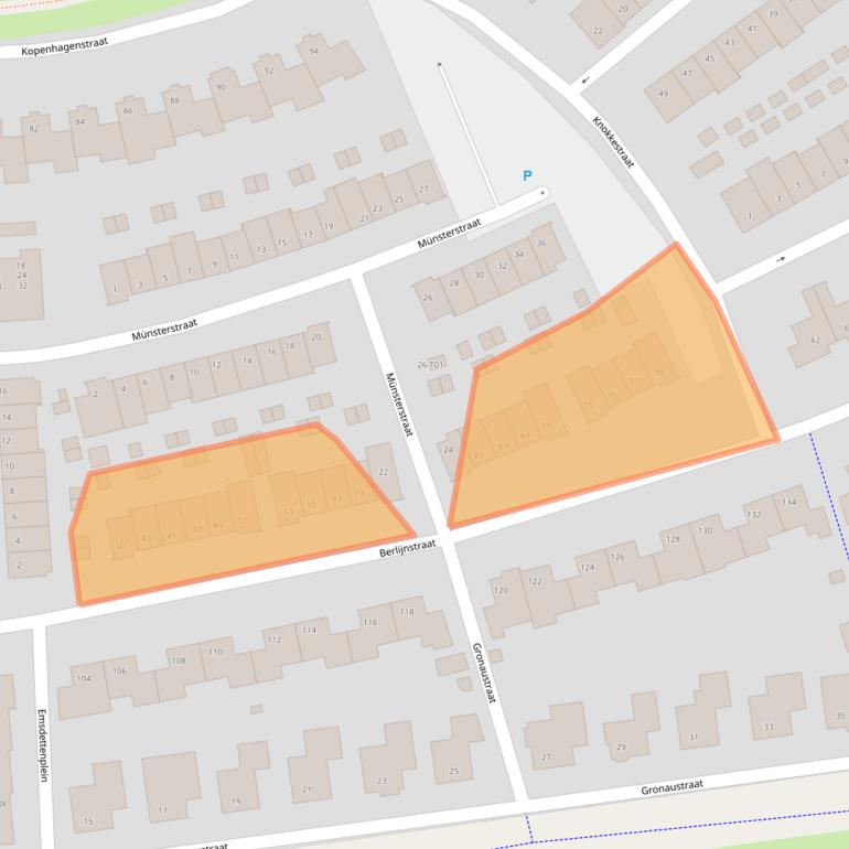 Kaart van postcodegebied 7559WG.