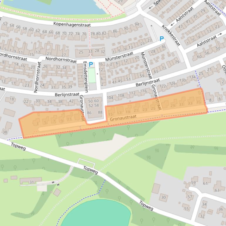 Kaart van postcodegebied 7559WL.
