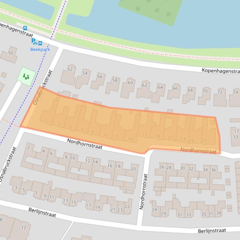 Kaart van postcodegebied 7559WR.