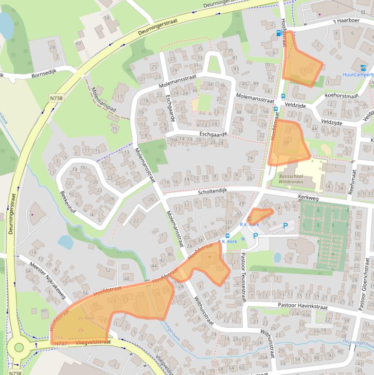 Kaart van postcodegebied 7561AB.