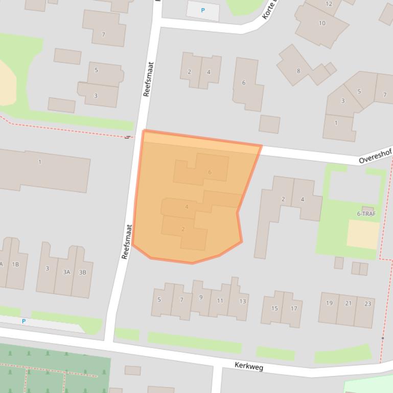 Kaart van postcodegebied 7561BR.