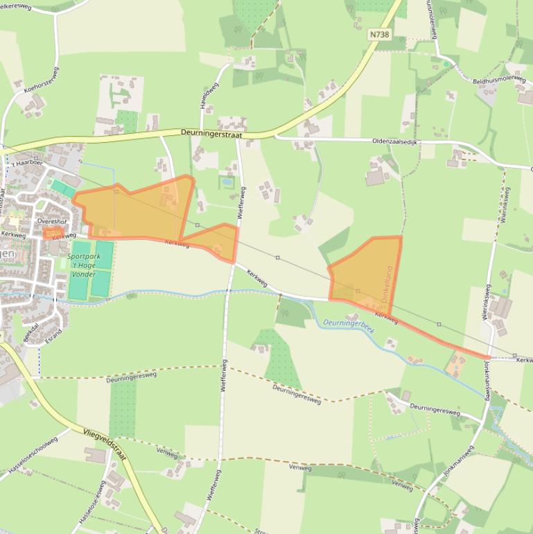 Kaart van postcodegebied 7561PS.