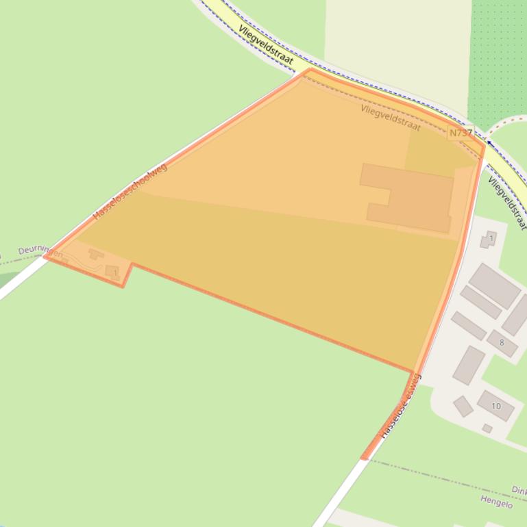 Kaart van postcodegebied 7561RH.