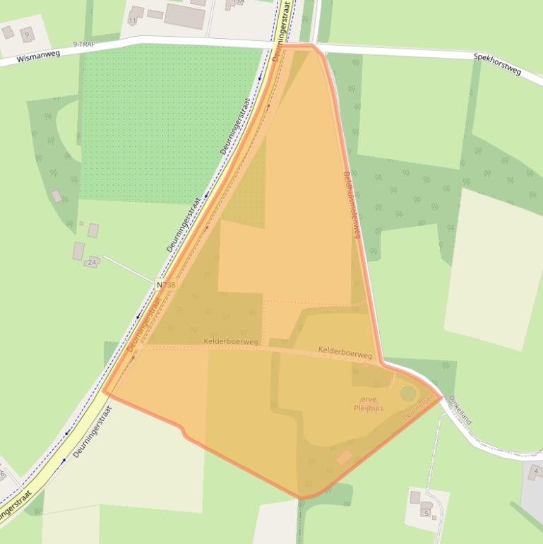 Kaart van postcodegebied 7561RM.