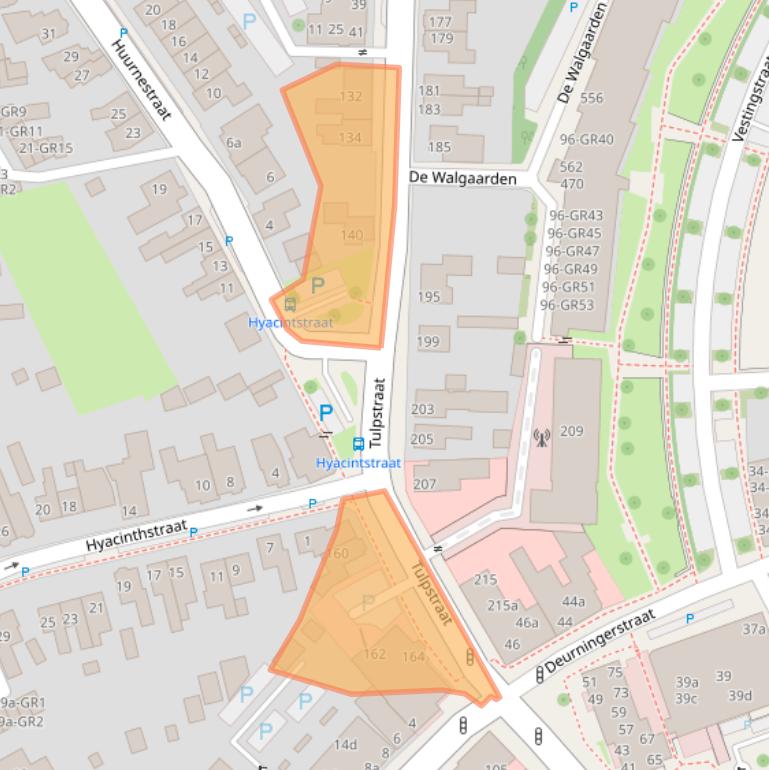 Kaart van postcodegebied 7571AD.