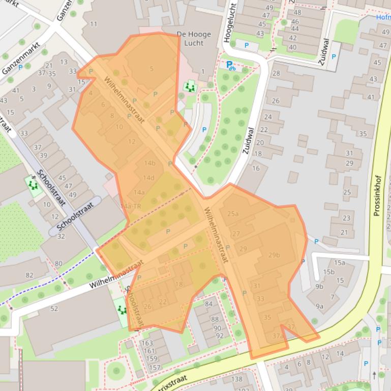 Kaart van postcodegebied 7571CE.