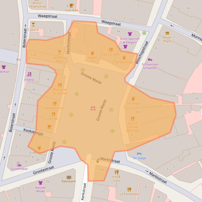 Kaart van postcodegebied 7571EC.