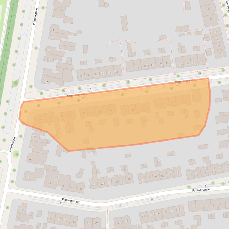 Kaart van postcodegebied 7572AM.