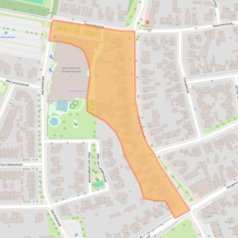 Kaart van postcodegebied 7572AT.