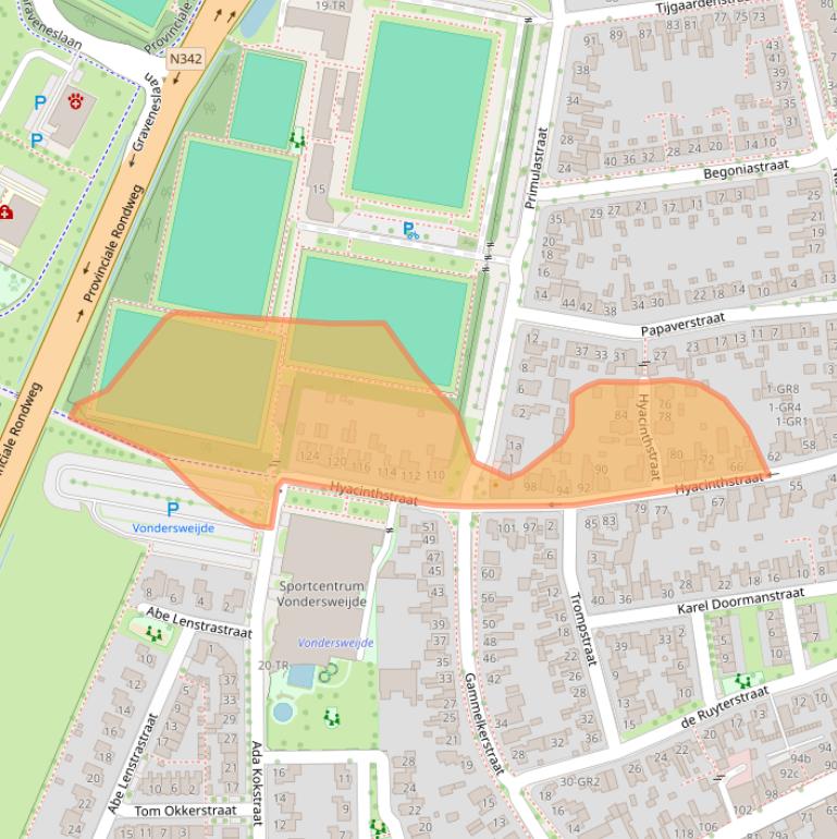 Kaart van postcodegebied 7572BD.