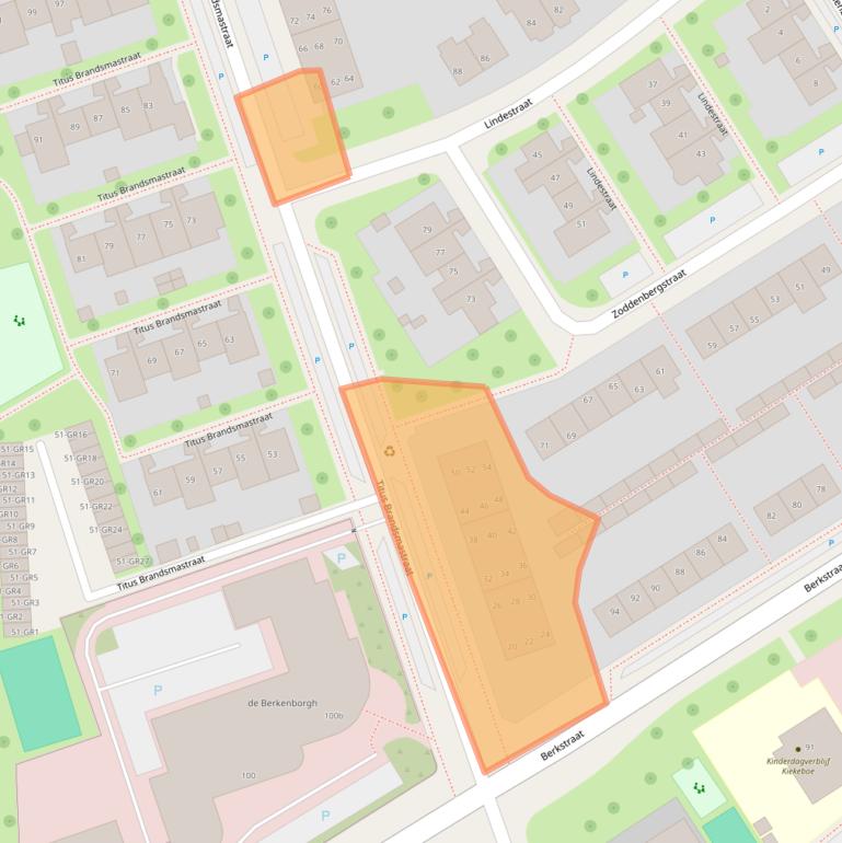 Kaart van postcodegebied 7572CJ.