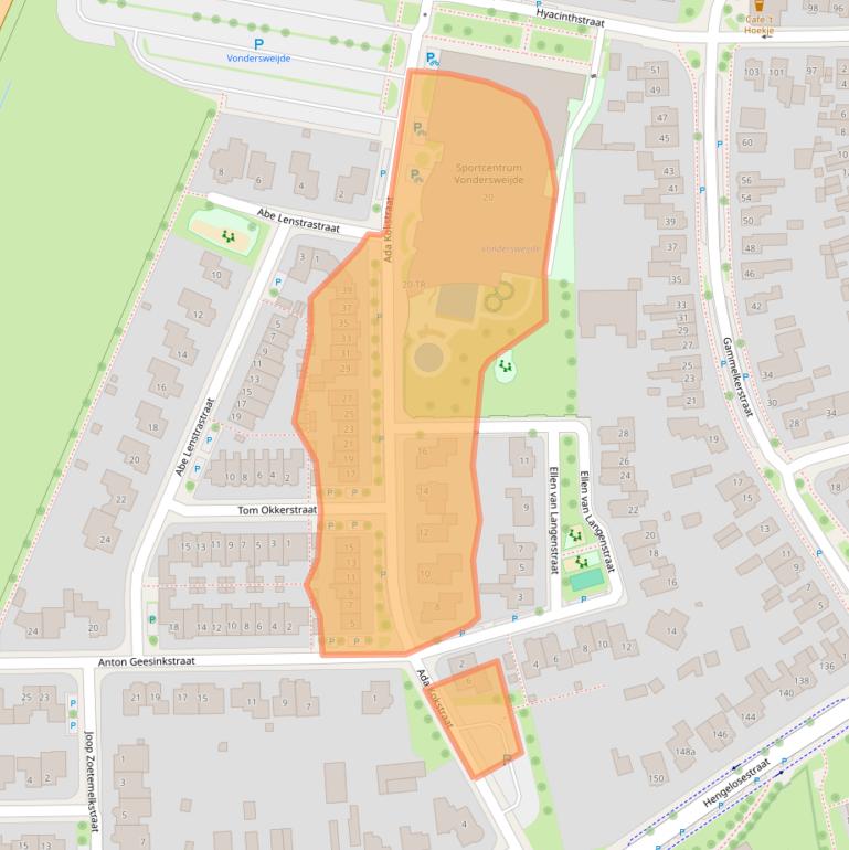 Kaart van postcodegebied 7572EA.