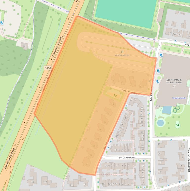 Kaart van postcodegebied 7572EB.