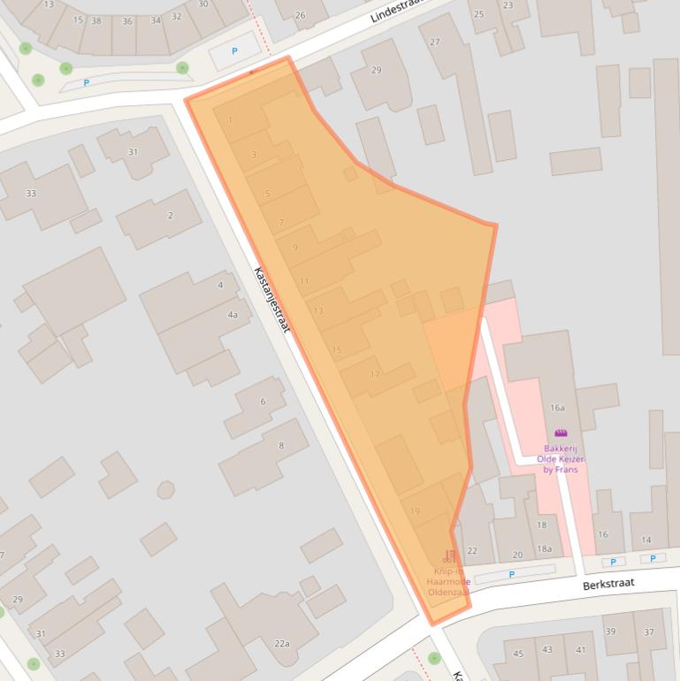 Kaart van postcodegebied 7572TH.