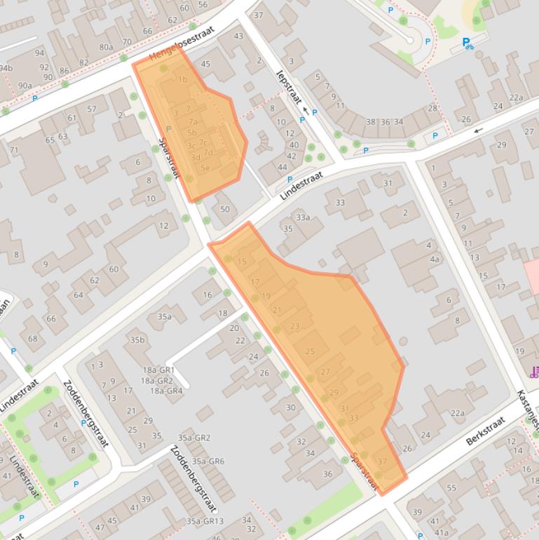 Kaart van postcodegebied 7572TP.