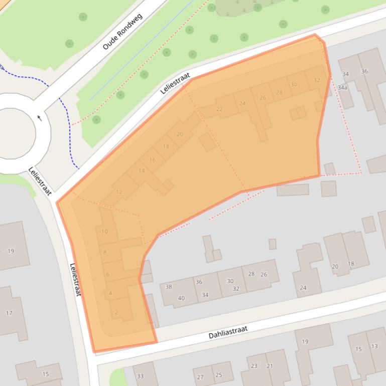 Kaart van postcodegebied 7572VC.