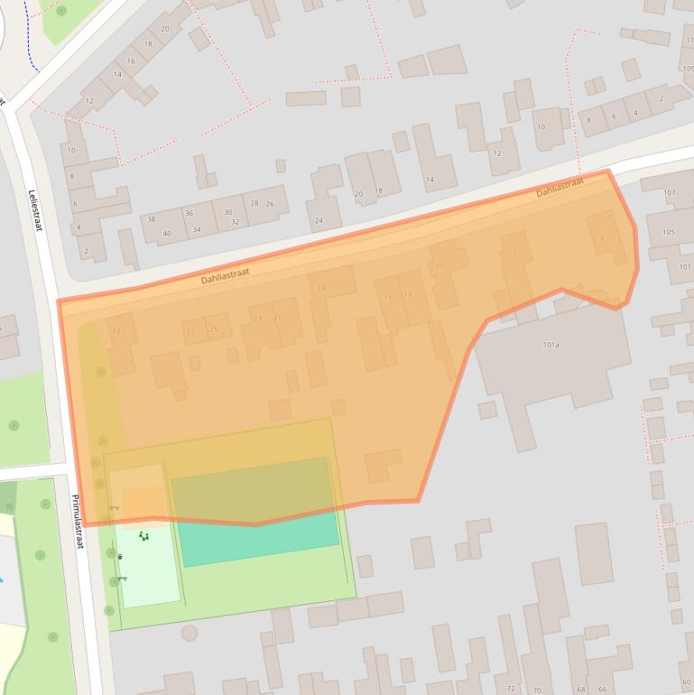 Kaart van postcodegebied 7572VG.