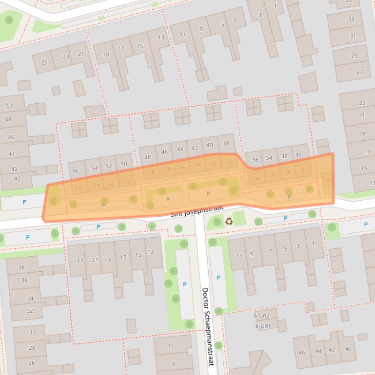 Kaart van postcodegebied 7572XV.