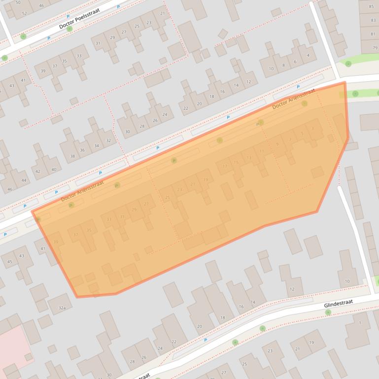 Kaart van postcodegebied 7572ZP.