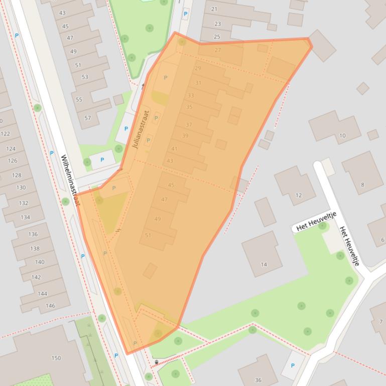 Kaart van postcodegebied 7573AG.