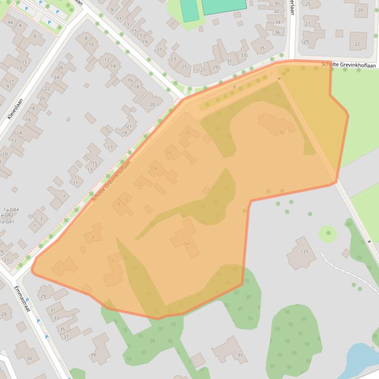 Kaart van postcodegebied 7573BD.