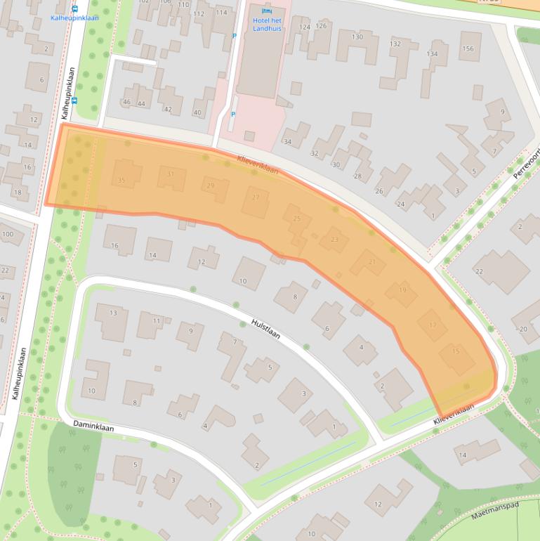 Kaart van postcodegebied 7573CN.