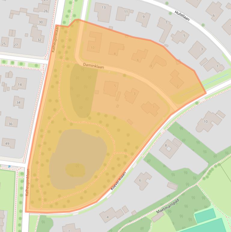 Kaart van postcodegebied 7573CR.