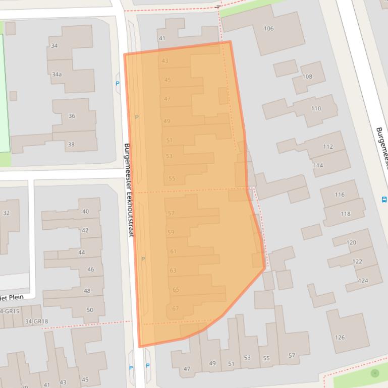 Kaart van postcodegebied 7574ZC.