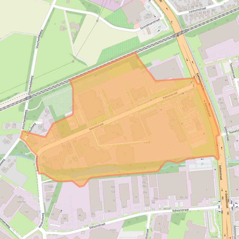 Kaart van postcodegebied 7575AS.