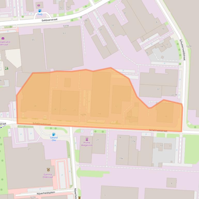 Kaart van postcodegebied 7575BD.