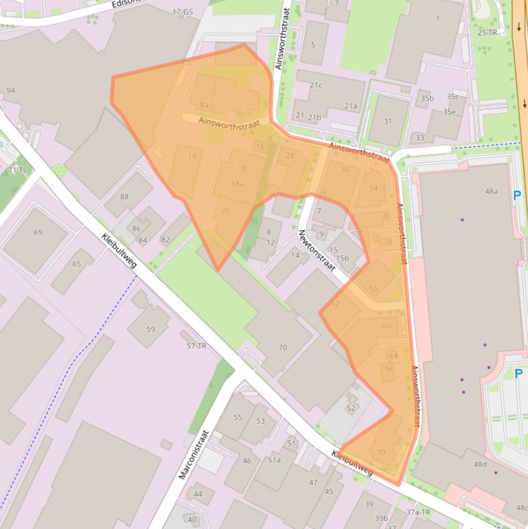 Kaart van postcodegebied 7575BT.