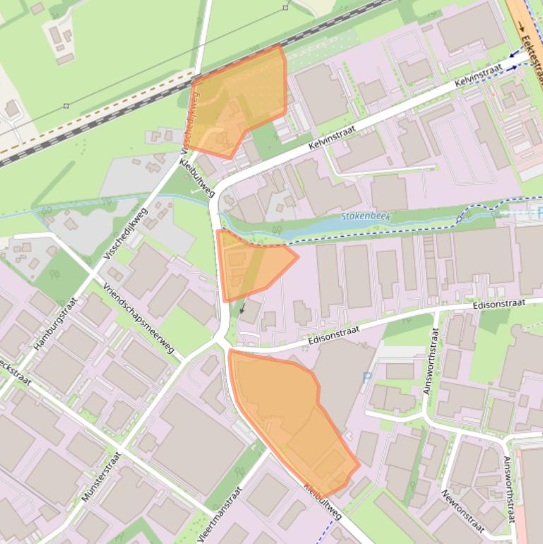 Kaart van postcodegebied 7575BX.