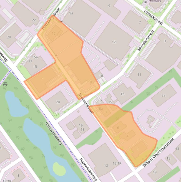 Kaart van postcodegebied 7575EH.