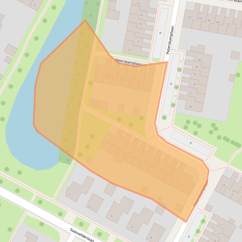 Kaart van postcodegebied 7576TR.