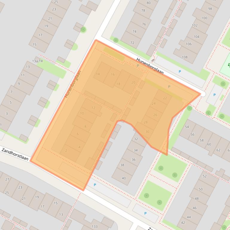 Kaart van postcodegebied 7576XM.
