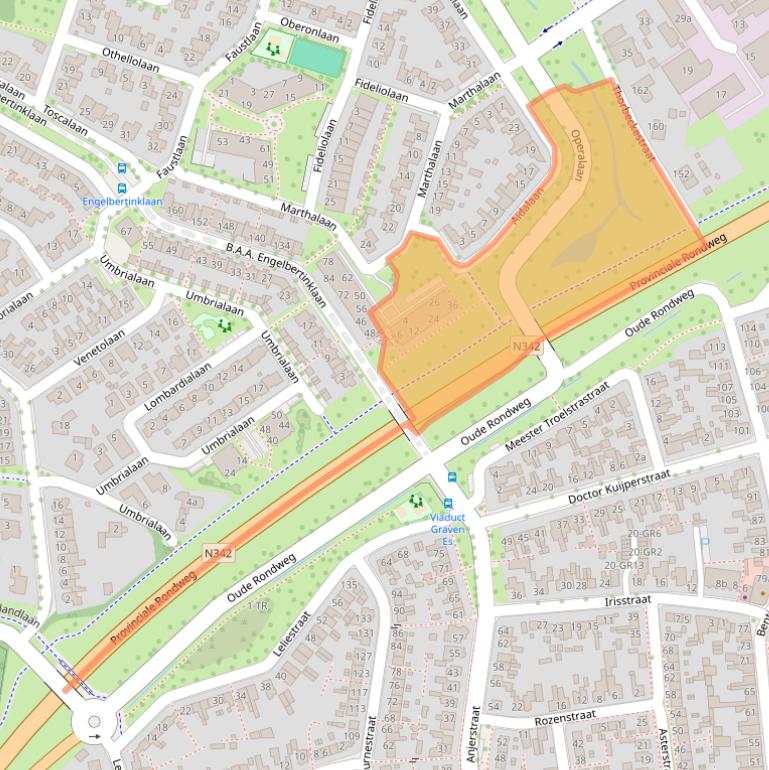 Kaart van postcodegebied 7577JM.