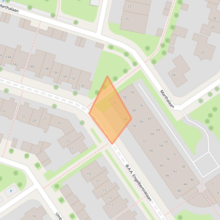 Kaart van postcodegebied 7577JP.