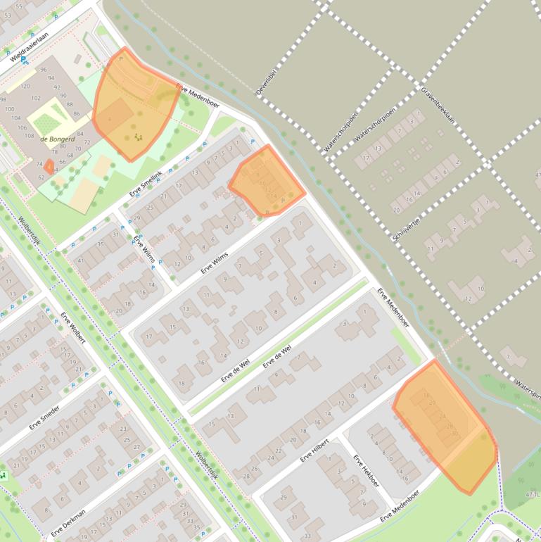 Kaart van postcodegebied 7577NG.