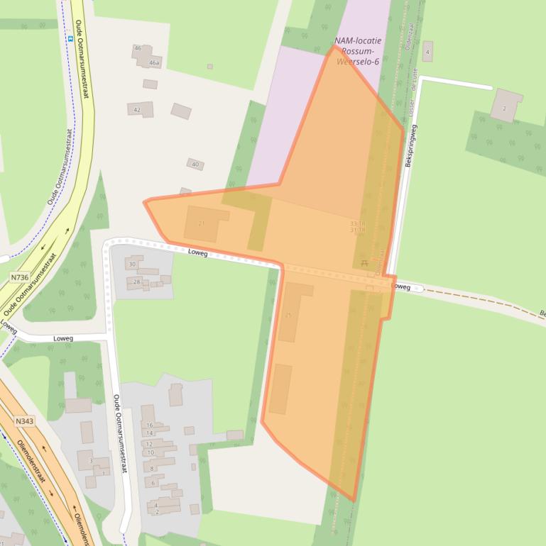 Kaart van postcodegebied 7577PK.