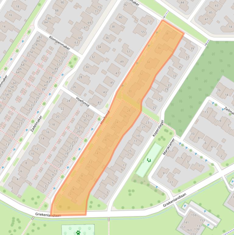Kaart van postcodegebied 7577TH.