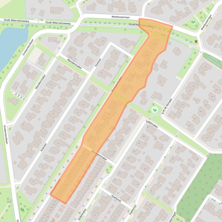 Kaart van postcodegebied 7577TM.