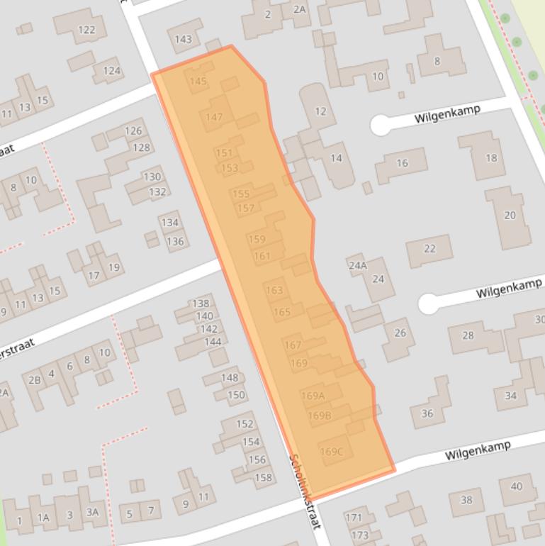 Kaart van postcodegebied 7581GL.