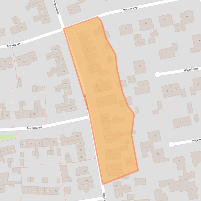 Kaart van postcodegebied 7581GM.